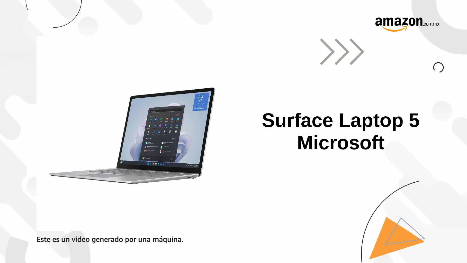 Microsoft Surface Laptop 5 con Pantalla tactil de 15 Pulgadas